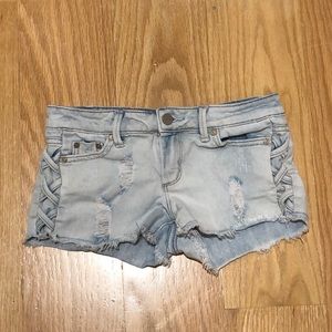 Light blue Jean shorts